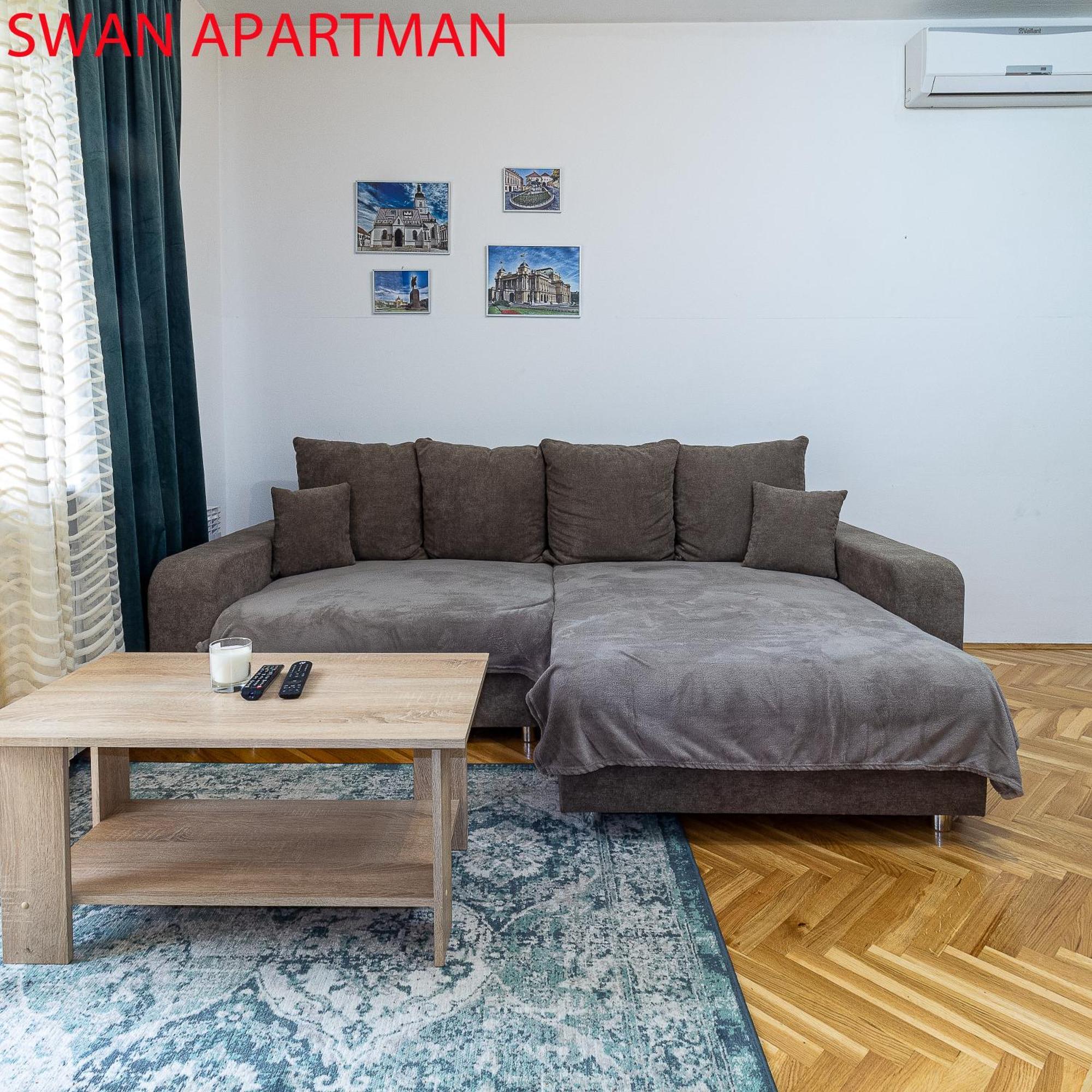 Swan Apartment Zagrzeb Zewnętrze zdjęcie